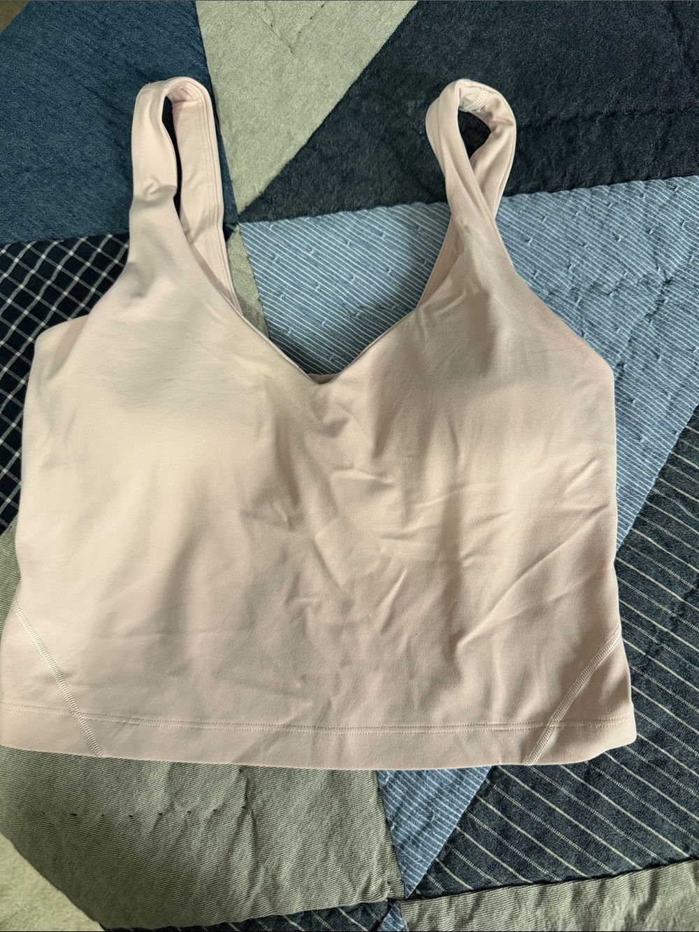 lululemon athletica Light Pink Tank Top